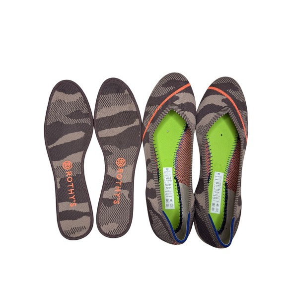 Rothy's Camo Round Toe Flats - Picture 6 of 10